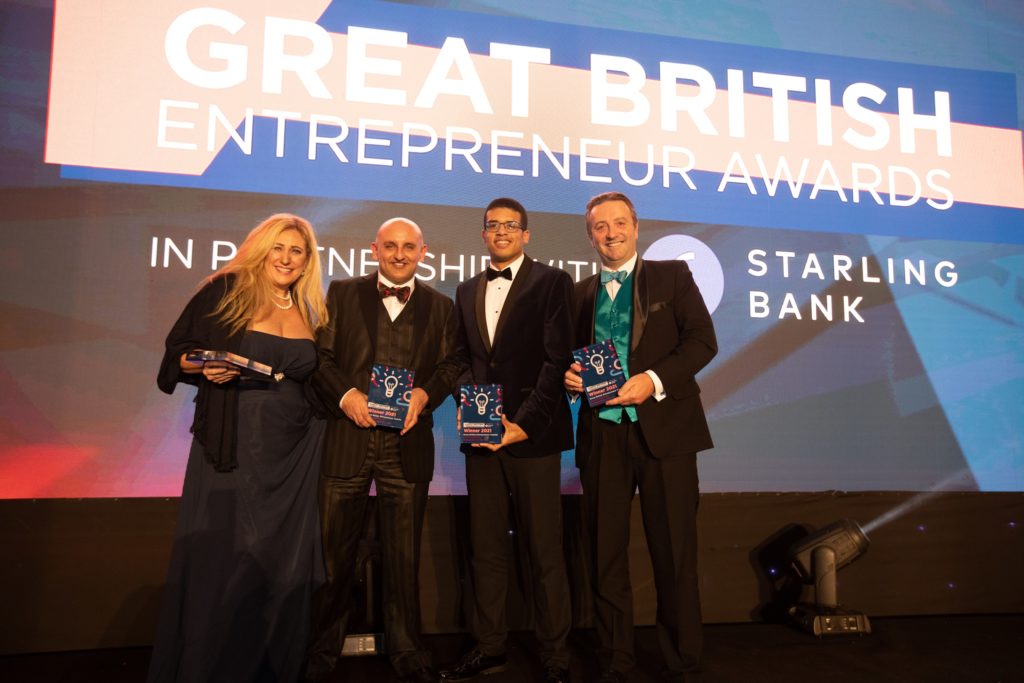 Lee Chambers Great British Entrepreneur Awards Winner 2021