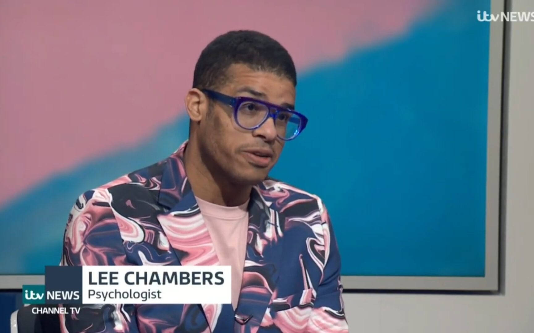 Lee Chambers Male Allies UK ITV News Lee Chambers Male Allies UK ITV News