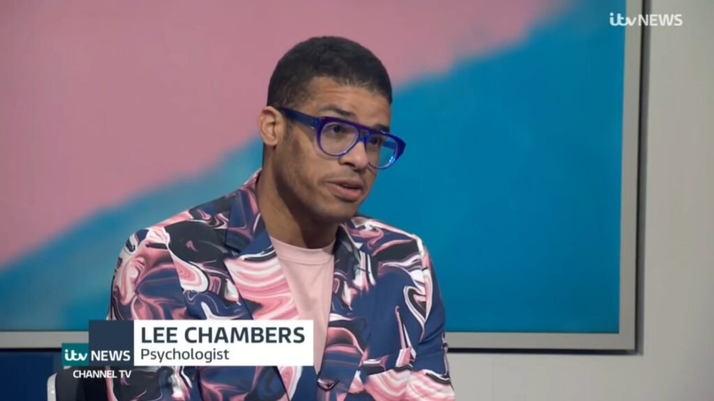 Lee Chambers Male Allies UK ITV News